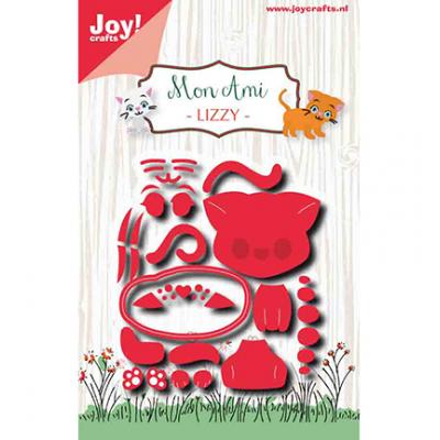 Joy!Crafts Mon Ami Stanzschablonen - Katze Lizzy